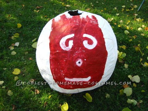 Traje de voleibol de papel maché de Wilson