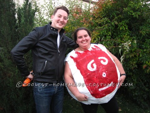 Traje de voleibol de papel maché de Wilson