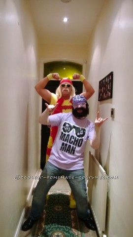 Disfraz de Halloween de Hulk Hogan de la vieja escuela