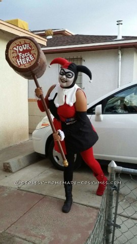 Disfraces caseros del Pequeño Guasón y Harley Quinn