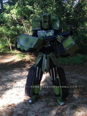 Traje de transformador inventado: Autobot FURY