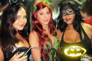 Los mejores disfraces de Batman, Catwoman y Poison Ivy para niñas