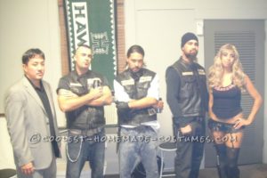 Disfraz de grupo de Badass Sons of Anarchy