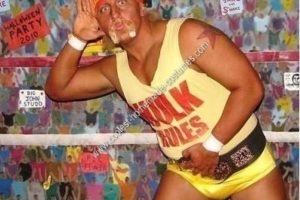 El mejor disfraz casero de Halloween de Hulk Hogan