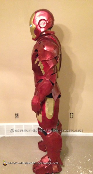 Impresionante traje de Iron Man hecho en casa