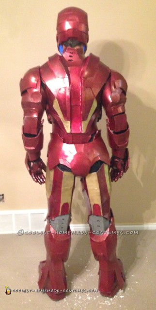 Impresionante traje de Iron Man hecho en casa