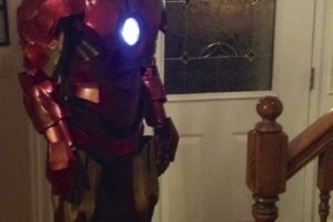 Impresionante traje de Iron Man hecho en casa