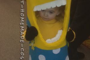 Disfraz de minion casero para niños tamaño perfecto