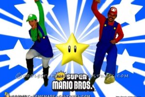 Super divertido disfraz DIY de Mario Bros para parejas