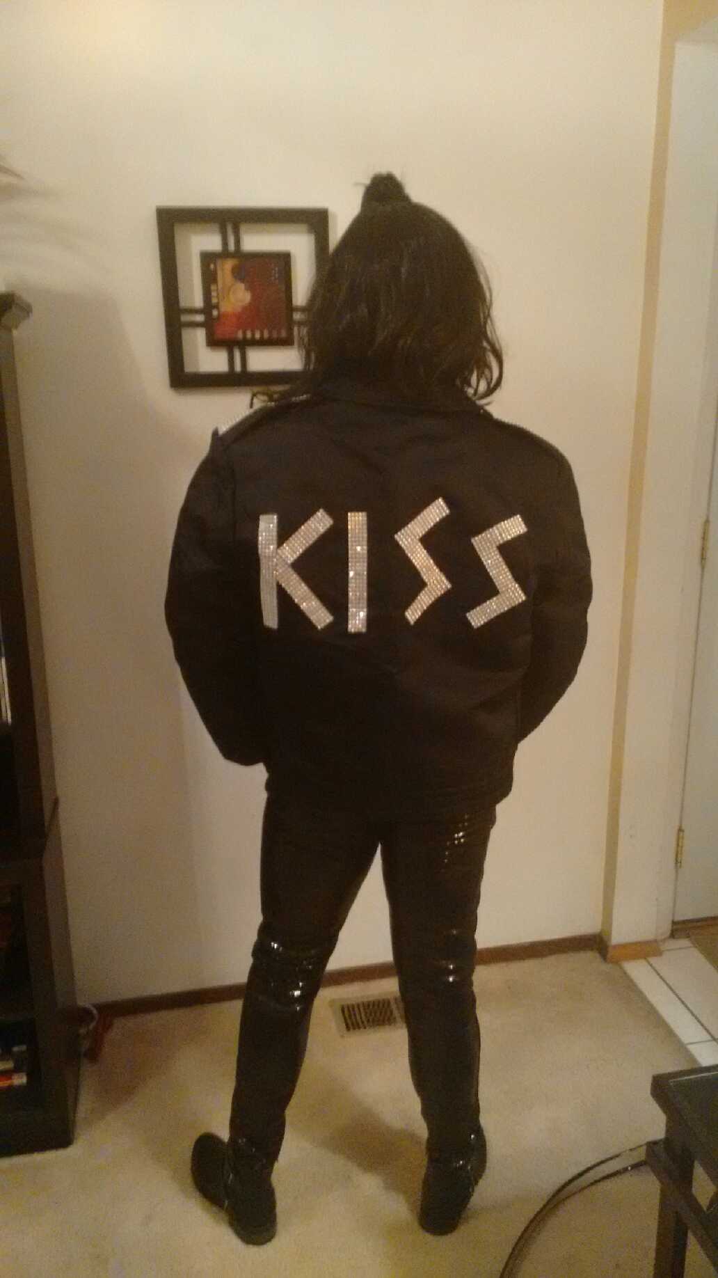 Disfraz de besos de mujer de Gene Simmons