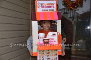 El mejor disfraz casero de Dunkin’ Donuts Drive Thru