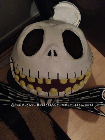 Genial Jack Skellington, máscara y disfraz caseros