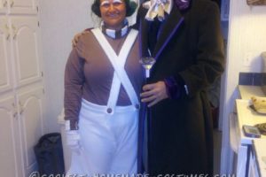 Traje casero de una pareja Oompa-Loompa y Willy Wonka (¡ganó el 1er lugar en 3 concursos!)