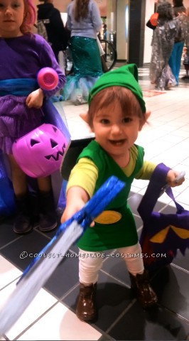 El mejor disfraz de Baby Link para un niño pequeño