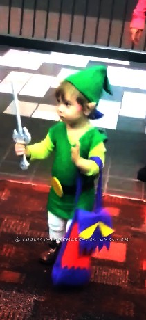 El mejor disfraz de Baby Link para un niño pequeño