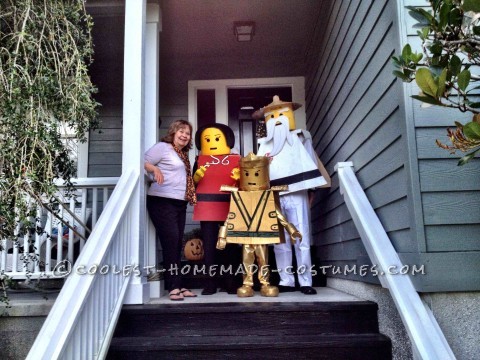 La familia LEGO Ninjago libera todo su potencial