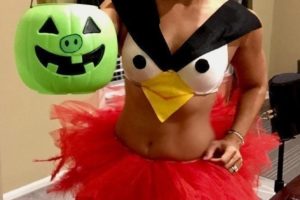 Disfraz de Angry Bird rojo sexy