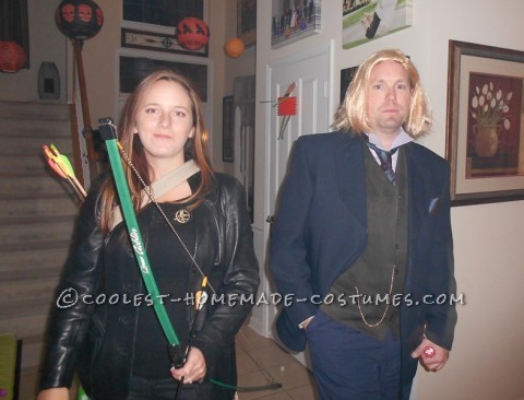 Traje de pareja Cool Hunger Games