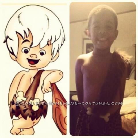 Bonitos disfraces de Halloween para niños de Pebbles y Bamm Bamm