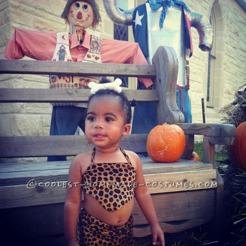 Bonitos disfraces de Halloween para niños de Pebbles y Bamm Bamm