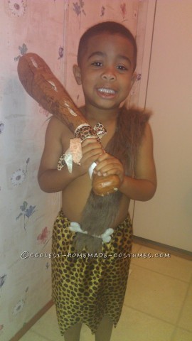 Bonitos disfraces de Halloween para niños de Pebbles y Bamm Bamm