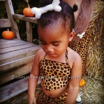 Bonitos disfraces de Halloween para niños de Pebbles y Bamm Bamm