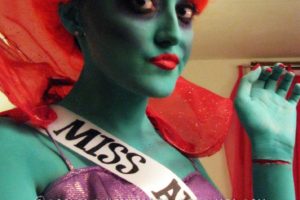 Disfraz de Halloween ganador de premio Miss Argentina