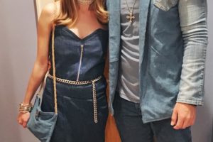 Cool DIY Britney Spears Justin Timberlake VMA Trajes de mezclilla