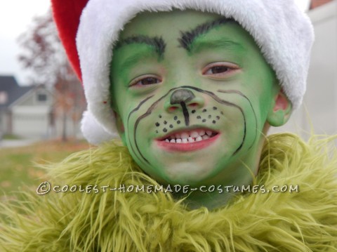 Genial disfraz casero de Halloween: El Grinch que robó la Navidad (¡y el espectáculo!)