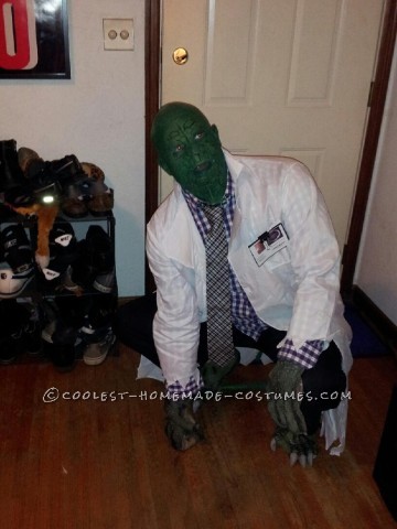 Traje casero de villano de Spider-Man: Dr. Curt Connors (alias Lizard)