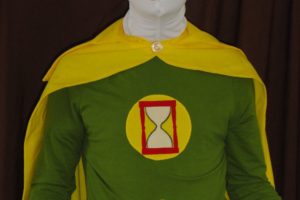 Traje de Cosplay de villano de Chronos DC Comics