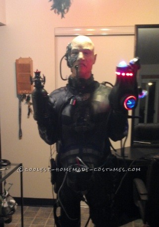 Traje de Locutus of Borg (Cyborg) inspirado en Star Trek