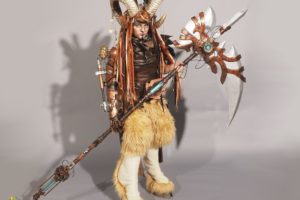 Increíble disfraz de sátiro Steampunk