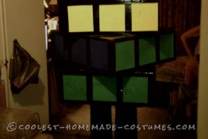 Traje de cubo de Rubik hecho en casa: mi juguete favorito de los años 80