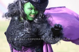 El disfraz de Elphaba de la casa más genial de la Bruja Malvada del Oeste