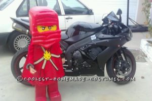 El disfraz de Halloween Ninjago KAI más genial