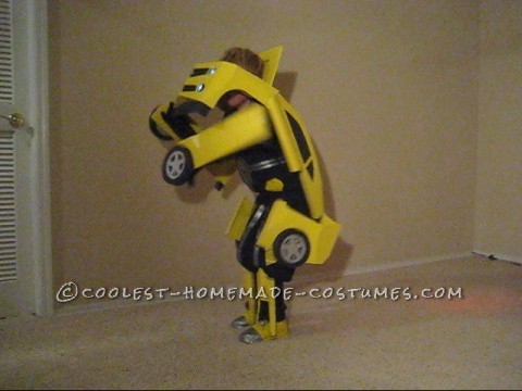 Increíble DIY Transforming Bumblebee Transforming Disfraz de Halloween