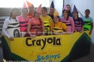 Traje de grupo «La caja de crayones más genial»