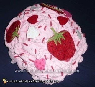 disfraz de muffin casero