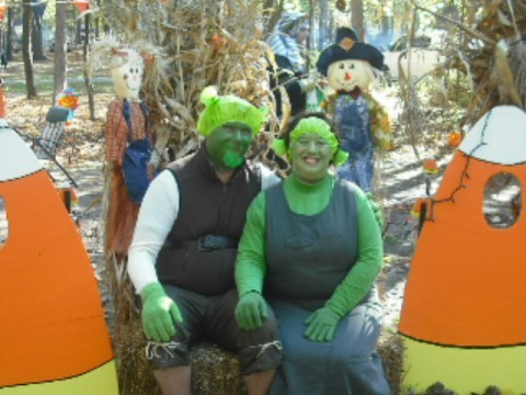 Disfraces de Shrek y Fiona