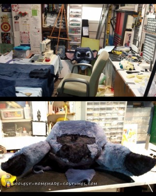 Coser traje de punto fresco