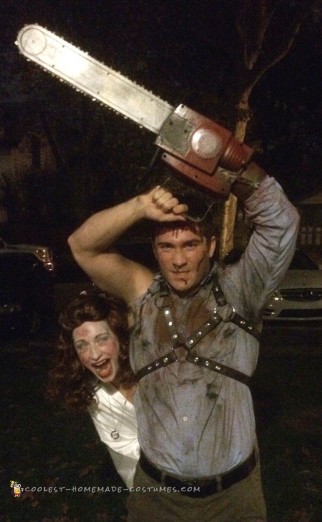 Disfraces de Ash y Linda de Evil Dead