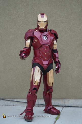 14 meses para crear el disfraz/traje perfecto de Iron Man Mark 4