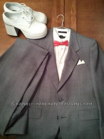 Pee Wee Herman fue una idea que se me ocurrió para Halloween en 2011.  Traté de pensar en algo no solo divertido e inteligente, sino también algo que pudiera