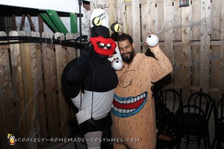 Disfraces de Oblina y Krumm de Ah!  monstruos reales