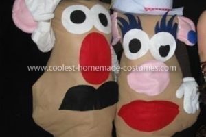 Disfraces geniales del Sr. y la Sra. Potato Head