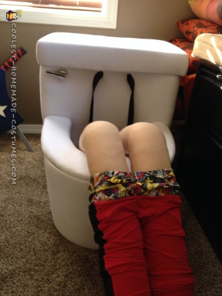 Deadpool en traje de ilusión de baño