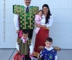 Trajes familiares del libro de la vida