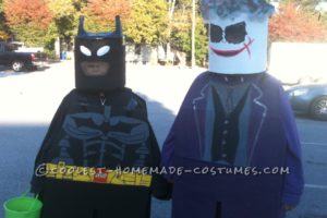 Los mejores disfraces de Batman y Joker Lego Minifig Halloween