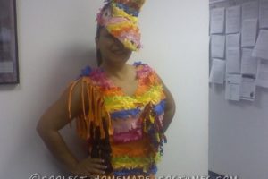 El disfraz de piñata casero más genial